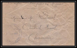 2118 Lettre (cover) Guerre 1914/1918 Troupes D'occupation Du Maroc Occidental Guicer - Militaire Stempels Vanaf 1900 (buiten De Oorlog)