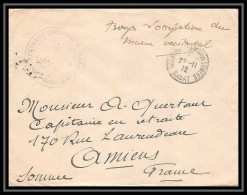 2091 Lettre Troupes D'occupation Du Maroc Occidental Regimemt Coloniale De Marche - Military Postmarks From 1900 (out Of Wars Periods)