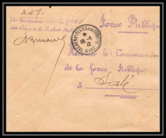 2063 Lettre (cover) Guerre 1914/1918 Maroc Force Publique Rabat Camp De Sale - Military Postmarks From 1900 (out Of Wars Periods)