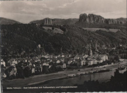 82215 - Bad Schandau - Mit Falkenstein Und Schrammsteinen - 1960 - Bad Schandau