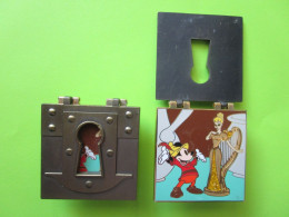 Gros Pin's Disney BD Mickey Harpe (Jack Et Le Haricot Magique) S'Ouvre (Double Moule) - #024 - Disney