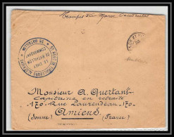 2262 Lettre (cover) Guerre 1914/1918 5ème Régiment De Tirailleurs Algériens Algérie - Military Postmarks From 1900 (out Of Wars Periods)