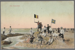 CPA CARTE POSTALE BELGIQUE  OSTENDE UNE FORTERESSE 1908 - Autres & Non Classés