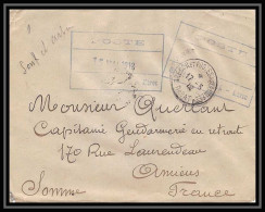 2169 Lettre (cover) Guerre 1912 Gendarmerie Maroc Souk El Arba - Cachets Militaires A Partir De 1900 (hors Guerres)