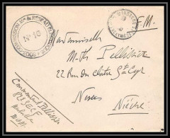 4026 Lettre Guerre War 1939/1945 Nevers Nievre Sous Commission De Réseau éléctrique N°16 1940 - 2. Weltkrieg 1939-1945