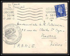 3771 Lettre France Guerre 1939/1945 Censure Grande Bretagne (great Britain) Pour Nevers (nièvre) 1940 - 2. Weltkrieg 1939-1945