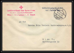 3653 Lettre Autriche (Austria) Guerre 1939/1945 Croix Rouge (red Cross) 3/9/1945 - 2. Weltkrieg 1939-1945