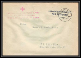 3654 Lettre Autriche (Austria) Guerre 1939/1945 Croix Rouge (red Cross) 3/9/1945 - 2. Weltkrieg 1939-1945