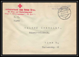 3652 Lettre Autriche (Austria) Croix Rouge (red Cross) 3/9/1945 - 2. Weltkrieg 1939-1945