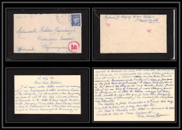 3689 Lettre France Guerre 1939/1945 Censure Saint-André-lez-Lille Nord 1944 + Courrier - 2. Weltkrieg 1939-1945