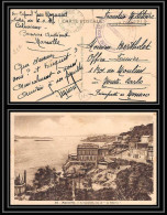 6220/ Carte Postale La Corniche Guerre 1939/1945 Santé Hopital Marseille Hopital Michel Levy Pour Monte Carlo Monaco - 2. Weltkrieg 1939-1945