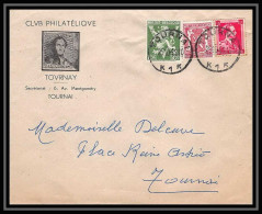 6013 Lettre Belgique (Belgium) 1949 Tournay - Lettres & Documents