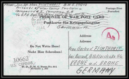 6906/ Lettre (cover Briefe) Tonkawa Japan Usa Allemagne Prisoner Of War Prisonniers 1944 Censuré Censor 10662 - 2. Weltkrieg 1939-1945