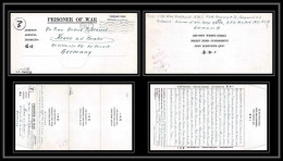 6888/ Lettre (cover Briefe) Tonkawa Japan Usa Allemagne Prisoner Of War Prisonniers 1943 Censuré Censor 10656 - Military Service Stamps