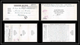 6893/ Lettre (cover Briefe) Tonkawa Japan Usa Allemagne Prisoner Of War Prisonniers 1943 Censuré Censor 10656 - Lettres & Documents