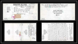 6878/ Lettre (cover Briefe) Tonkawa Japan Usa Allemagne Prisoner Of War Prisonniers 1944 Censuré Censor 10656 - Lettres & Documents