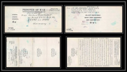 6886/ Lettre (cover Briefe) Tonkawa Japan Usa Allemagne Prisoner Of War Prisonniers 1944 Censuré Censor 11303 - Military Service Stamps