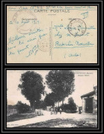 6865/ Carte Postale Courtisols France Guerre 1914/1918 Section De 75ème Automobile Sainte-Hélène Gironde 1919 - Cachets Militaires A Partir De 1900 (hors Guerres)