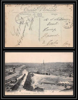 6376/ Carte Postale Rouen Vue Panoramique France Guerre 1914/1918 23ème Dragons Pour Castres 1918 - Guerre De 1914-18