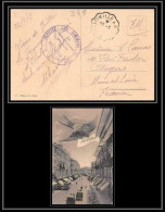 6328/ Carte Postale Vintimille France Guerre 1914/1918 Train Chemin De Fer Convoyeur Vintimille Pour Angers 1917 - Guerre De 1914-18