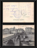 6334/ Carte Postale Pont De Corbeil France Guerre 1914/1918 Gare Train Corbeil-Essonnes Pour Nantes 1916 - 1. Weltkrieg 1914-1918