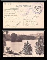 6349/ Carte Postale PARC DE LA TETE D'OR France Guerre 1914/1918 Lyon Approvisionnement De Matériel Automobile 1916 - 1. Weltkrieg 1914-1918