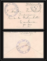 6340/ Lettre + Courrier France Guerre 1914/1918 Convoyeur épinal Train Gare De Neufchateau Pour Toulouse 1915 - 1. Weltkrieg 1914-1918