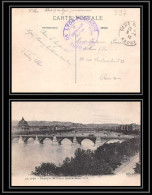 6329/ Carte Postale Lyon Quai Du Rhone France Guerre 1914/1918 Gare De Perrache 1916 - Guerre De 1914-18