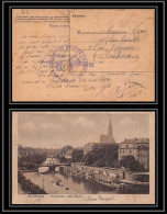 6315/ Carte Postale Strasbourg Gymnase Catholique France Guerre 1914/1918 12ème Régiment De Chasseurs Sezanne Marne 1919 - 1. Weltkrieg 1914-1918