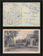 6306/ Carte Postale Quartier Cavalerie France Guerre 1914/1918 Dépot Du 12ème Régiment De Chasseurs Sezanne Marne 1919 - 1. Weltkrieg 1914-1918