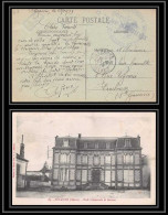 6302/ Carte Postale Ecole Communale France Guerre 1914/1918 Dépot Du 12ème Régiment De Chasseurs Sezanne Marne 1919 - Guerre De 1914-18