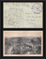 6308/ Carte Postale Vue Générale France Guerre 1914/1918 Dépot Du 12ème Régiment De Chasseurs Sezanne Marne 1919 - Guerre De 1914-18