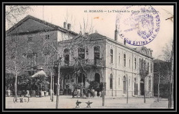 6267/ Carte Postale Cercle Des Officiers Guerre 1914/1918 Santé Hopital Mixte De Romans Drome Pour Pezenas Herault 1915 - 1. Weltkrieg 1914-1918