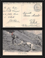 6258/ Carte Postale Champery France Guerre 1914/1918 Santé Hopital Du Valais Site De Montana Suisse 1916 Pour Villabé Es - Guerre De 1914-18