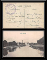 6243/ Carte Postale Canal De Toul France Guerre 1914/1918 Santé Hopital Complémentaire N°16 TOUL 1917 Pour Arcachon - Oorlog 1914-18