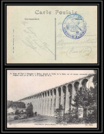 6244/ Carte Postale VIADUC Guerre 1914/1918 Santé Hopital Compléméntaire N°28 CHAUMONT 1917 Pour Nogent Le Rotrou - Oorlog 1914-18