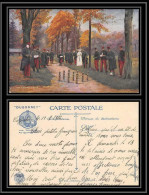 Lettre 1 3060 France Guerre War 1914/1918 Carte Postale (postcard) Dubonnet Les Convalescents 1916 - Weltkrieg 1914-18
