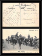 Lettre 1 3055 France Guerre War 1914/1918 Carte Postale (postcard) Armée Anglaise Général Dorrien Secteur 90 Pour Breuil - WW I