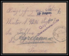 Lettre 1 2990 Prisonniers De Guerre Kriegsgefangenen War 1914/1918 Censuré Kerprichhemmersdorf La Rochelle Charente 1917 - WW I