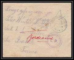 Lettre 1 2977 Prisonniers De Guerre Kriegsgefangenen War 1914/1918 Censuré Kerprichhemmersdorf La Rochelle Charente 1917 - WW I