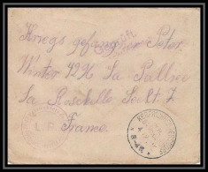 Lettre 1 2978 Prisonniers De Guerre Kriegsgefangenen War 1914/1918 Censuré Kerprichhemmersdorf La Rochelle Charente 1916 - WW I