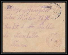 Lettre 1 2979 Prisonniers De Guerre Kriegsgefangenen War 1914/1918 Censuré Kerprichhemmersdorf La Rochelle Charente 1916 - WW I