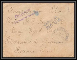 Lettre 1 2894 Prisonniers De Guerre Kriegsgefangenen War 1914/1918 Censuré Kerprich Hemmersdorf P Roanne Loire 1917 - 1. Weltkrieg 1914-1918