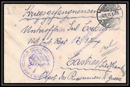 Lettre 1 2837 Prisonniers De Guerre Kriegsgefangenen War 1914/1918 Censuré Saarbrucken P Castres Tarn 1915 - 1. Weltkrieg 1914-1918