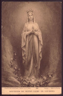 CPA " Souvenir De Notre-Dame De Lourdes " - Virgen Mary & Madonnas