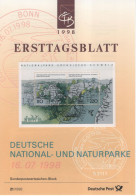Germany Deutschland 1998-21 National- Und Naturparke, Nationalpark Sachsische Schweiz, Canceled In Bonn - 1991-2000