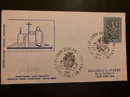 LETTRE TP AGOSTINO DI DUCCHIO L25 OBL.21-8 1974 RIESE PIO X - 1971-80: Poststempel