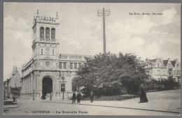 CPA CARTE POSTALE BELGIQUE OSTENDE LA NOUVELLE POSTE 1910 - Other & Unclassified