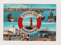 GERMANY - Bremerhaven Multi View Unused Postcard - Bremerhaven