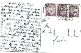 Portugal & Marcofilia, Fantasia, Paisagem Rural, Ed. A. Noyer Serie 1065, Lisboa 1943  (1065) - Lettres & Documents